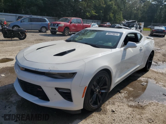 2016 Chevrolet Camaro 2SS with VIN 1G1FH1R7XG0136485, listed as a Copart auction lot 56475074 with 60,538 mi miles and Clean title. Bid and sale history available at DreamBid. Image 1.