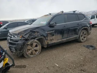 2019 Volkswagen Atlas SE z VIN 1V2XR2CA8KC617151, wystawiony jako Copart lot #45776155 z przebiegiem 84 977 mil mil oraz Szkoda całkowita • Salvage title. Historia ofert i sprzedaży dostępna na DreamBid. Obrazek 1.