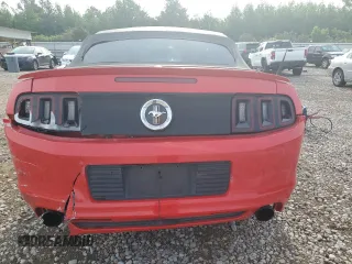 2013 Ford Mustang V6 with VIN 1ZVBP8EM0D5265005, listed as a Copart auction lot 54985425 with 128,964 mi miles and Salvage title. Bid and sale history available at DreamBid. Image 6.
