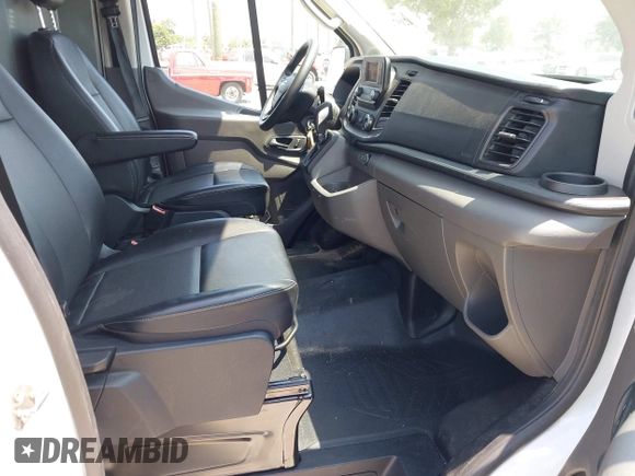 2020 Ford Transit Cargo with VIN 1FTBR1C88LKB38805, listed as a IAAI auction lot 42197348 with 93,779 mi miles and . Bid and sale history available at DreamBid. Image 5.