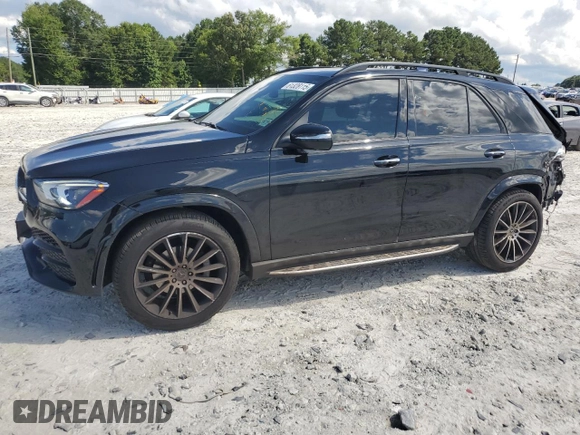 2022 Mercedes-Benz GLE 350 z VIN 4JGFB4KB6NA825015, wystawiony jako Copart lot #61328115 z przebiegiem 12 722 mil mil oraz Szkoda całkowita • Salvage title. Historia ofert i sprzedaży dostępna na DreamBid. Obrazek 1.