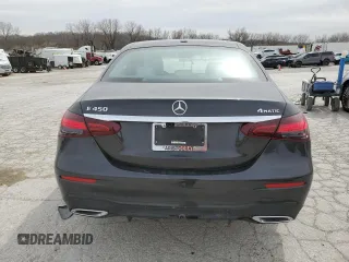 2023 Mercedes-Benz E 450 with VIN W1KZF5KB1PB102106, listed as a Copart auction lot 49478015 with 15,384 mi miles and Salvage Title. Bid and sale history available at DreamBid. Image 6.