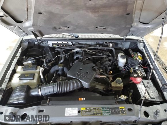 2010 Ford Ranger XLT with VIN 1FTLR4FEXAPA59563, listed as a Copart auction lot 53539745 with 110,784 mi miles and Salvage title. Bid and sale history available at DreamBid. Image 11.