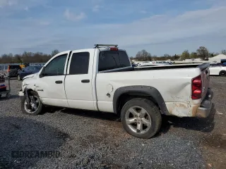 2008 Dodge 1500 SLT with VIN 1D7HU182X8S596744, listed as a Copart auction lot 53064785 with 199,110 mi miles and Salvage Title. Bid and sale history available at DreamBid. Image 2.