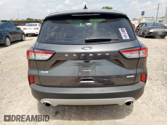 2020 Ford Escape S z VIN 1FMCU0F62LUA62327, wystawiony jako Copart lot #59218455 z przebiegiem 13 257 mil mil oraz Szkoda całkowita • Salvage title. Historia ofert i sprzedaży dostępna na DreamBid. Obrazek 6.