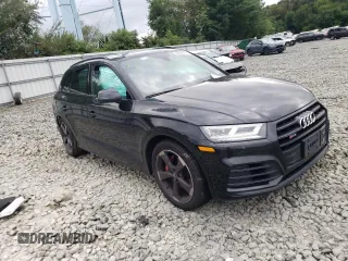 2020 Audi SQ5 Premium Plus with VIN WA1B4AFY1L2047203, listed as a Copart auction lot 65853683 with 20,073 mi miles. Bid and sale history available at carsss.com. Image 4.