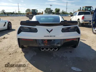 2019 Chevrolet Corvette Z06 2LZ with VIN 1G1YS2D67K5602867, listed as a Copart auction lot 73980204 with 0 mi miles and Non Repairable. Bid and sale history available at carsss.com. Image 6.