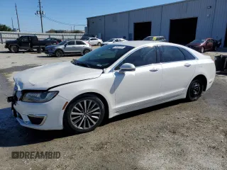 2017 Lincoln MKZ Select z VIN 3LN6L5C95HR664634, wystawiony jako Copart lot #45489755 z przebiegiem 74 803 mil mil oraz Szkoda całkowita • Salvage title. Historia ofert i sprzedaży dostępna na DreamBid. Obrazek 1.