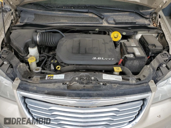 2015 Chrysler Town & Country Limited Platinum with VIN 2C4RC1GG2FR754958, listed as a Copart auction lot 50293575 with 198,166 mi miles and Clean Title. Bid and sale history available at DreamBid. Image 12.