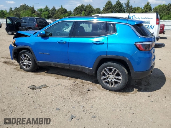 2020 Jeep Compass North z VIN 3C4NJDBB9LT255410, wystawiony jako Copart lot #56552915 z przebiegiem 38 959 mil mil oraz Szkoda całkowita • Salvage title. Historia ofert i sprzedaży dostępna na DreamBid. Obrazek 2.