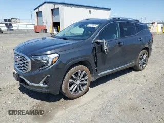 2018 GMC Terrain Denali with VIN 3GKALXEX3JL146993, listed as a Copart auction lot 63656905 with 70,716 mi miles and Salvage title. Bid and sale history available at DreamBid. Image 1.