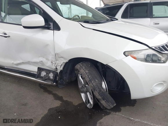 2009 Nissan Murano S with VIN JN8AZ18U59W104912, listed as a IAAI auction lot 42057100 with 142,408 mi miles. Bid and sale history available at carsss.com. Image 12.