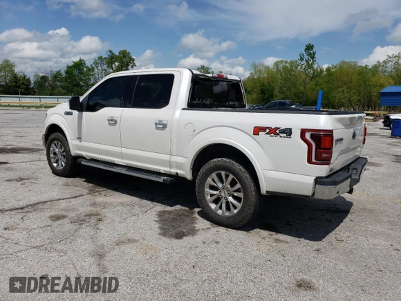 2017 Ford F-150 XL with VIN 1FTEW1EG5HFB85770, listed as a Copart auction lot 55435495 with 202,450 mi miles and Salvage title. Bid and sale history available at DreamBid. Image 2.