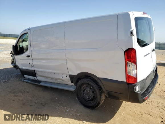 2023 Ford Transit Cargo with VIN 1FTBR1Y88PKB06810, listed as a Copart auction lot 47635095 with Not Provided miles and Salvage Title. Bid and sale history available at DreamBid. Image 2.
