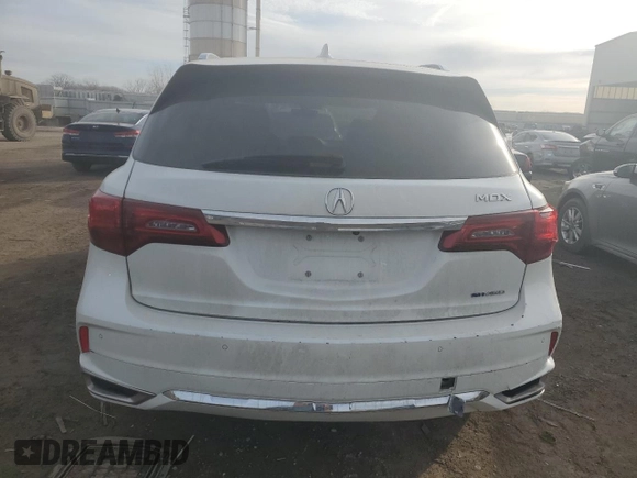 2018 Acura MDX Sport Hybrid w/Advance Pkg with VIN 5J8YD7H74JL001297, listed as a Copart auction lot 40394984 with 94,372 mi miles. Bid and sale history available at carsss.com. Image 6.
