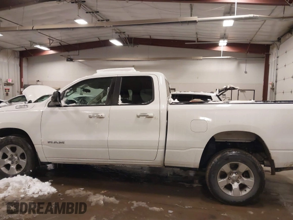 2020 Ram 1500 Big Horn with VIN 1C6SRFBT7LN404274, listed as a IAAI auction lot 41576959 with 66,394 mi miles. Bid and sale history available at carsss.com. Image 14.