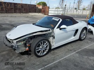 2013 Porsche Boxster with VIN WP0CA2A85DS112782, listed as a Copart auction lot 47808785 with 71,809 mi miles and Salvage Title. Bid and sale history available at carsss.com. Image 1.