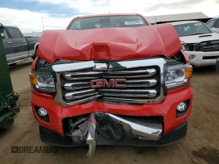 2018 GMC Canyon 4WD SLT with VIN 1GTG6DEN0J1158147, listed as a Copart auction lot 76594794 with 41,186 mi miles and Salvage Title. Bid and sale history available at carsss.com. Image 5.