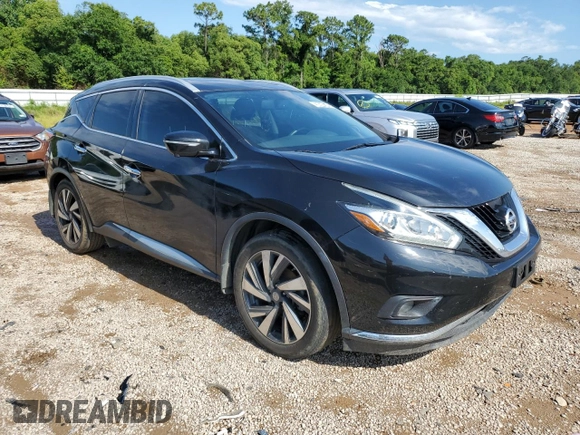 2015 Nissan Murano Platinum z VIN 5N1AZ2MG7FN256365, wystawiony jako Copart lot #58946545 z przebiegiem 107 882 mil mil oraz Czysty tytuł • Clean title. Historia ofert i sprzedaży dostępna na DreamBid. Obrazek 4.