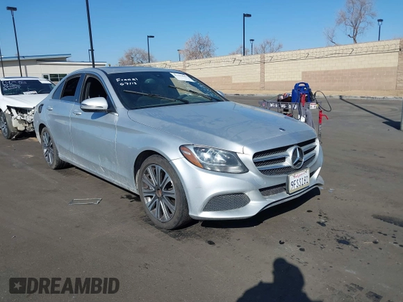 2018 Mercedes-Benz C 300 with VIN 55SWF4JB4JU240069, listed as a IAAI auction lot 41442042 with Not Provided miles and . Bid and sale history available at carsss.com. Image 1.