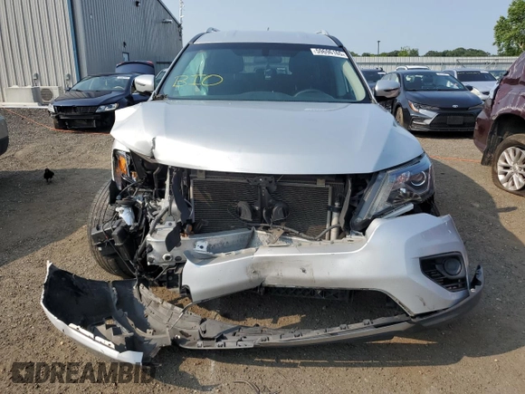 2017 Nissan Pathfinder Platinum with VIN 5N1DR2MMXHC910213, listed as a Copart auction lot 62754275 with 151,669 mi miles and Salvage title. Bid and sale history available at DreamBid. Image 5.