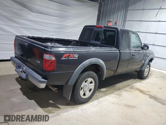 2005 Ford Ranger XLT with VIN 1FTZR45E45PA79874, listed as a Copart auction lot 58463165 with 121,540 mi miles and Salvage title. Bid and sale history available at DreamBid. Image 3.