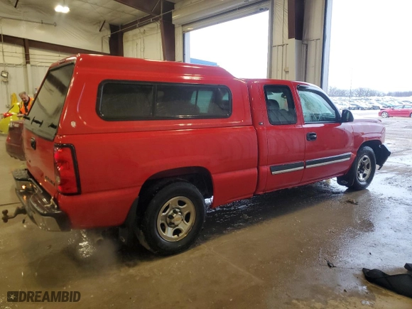 2004 Chevrolet Silverado 1500 with VIN 2GCEC19V241155189, listed as a Copart auction lot 86915564 with 123,461 mi miles and Clean Title. Bid and sale history available at carsss.com. Image 3.