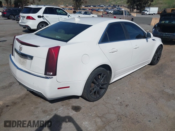 2011 Cadillac CTS Sedan Luxury with VIN 1G6DG5EY0B0119777, listed as a IAAI auction lot 41855292 with 175,630 mi miles. Bid and sale history available at carsss.com. Image 4.