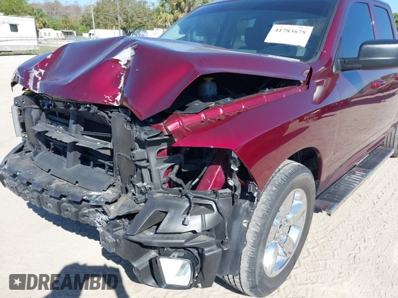 2018 Ram 1500 Express with VIN 1C6RR6FT5JS211385, listed as a IAAI auction lot 41783678 with 56,716 mi miles and . Bid and sale history available at DreamBid. Image 19.