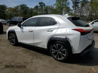 2021 Lexus UX 250h z VIN JTHP9JBH2M2044684, wystawiony jako Copart lot #51141805 z przebiegiem 69 453 mil mil oraz Szkoda całkowita • Salvage title. Historia ofert i sprzedaży dostępna na DreamBid. Obrazek 2.