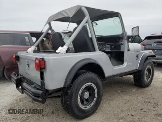 1982 Jeep CJ z VIN 1JCBM85A4CT007872, wystawiony jako Copart lot #75417314 z przebiegiem 124 375 mil mil oraz Szkody całkowita. Historia ofert i sprzedaży dostępna na DreamBid. Obrazek 3.