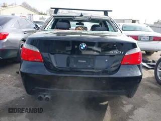 2008 BMW 5 Series 550i with VIN WBANW53508CT51457, listed as a IAAI auction lot 41103437 with 192,516 mi miles. Bid and sale history available at carsss.com. Image 17.