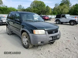 2001 Ford Escape XLT with VIN 1FMCU04181KF62444, listed as a Copart auction lot 55272615 with 265,129 mi miles and Salvage title. Bid and sale history available at DreamBid. Image 14.