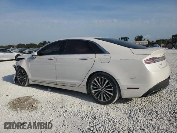 2017 Lincoln MKZ Hybrid Select with VIN 3LN6L5LU8HR647802, listed as a Copart auction lot 50309685 with 105,276 mi miles and Salvage title. Bid and sale history available at DreamBid. Image 2.