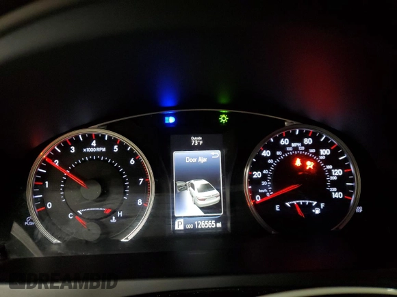 2015 Toyota Camry XLE with VIN 4T1BF1FK9FU994148, listed as a Copart auction lot 50994595 with 126,565 mi miles and Salvage Title. Bid and sale history available at DreamBid. Image 9.