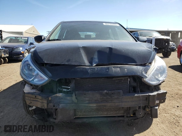 2017 Hyundai Accent SE with VIN KMHCT5AE7HU355467, listed as a Copart auction lot 48779795 with 119,599 mi miles and Salvage Title. Bid and sale history available at carsss.com. Image 5.