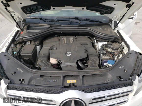 2017 Mercedes-Benz GLS 450 with VIN 4JGDF6EE7HA804451, listed as a Copart auction lot 49004054 with 77,997 mi miles and Salvage Title. Bid and sale history available at DreamBid. Image 12.