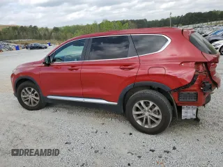 2019 Hyundai Santa Fe SE with VIN 5NMS23AD9KH096865, listed as a Copart auction lot 51138455 with 89,186 mi miles and Salvage Title. Bid and sale history available at carsss.com. Image 2.