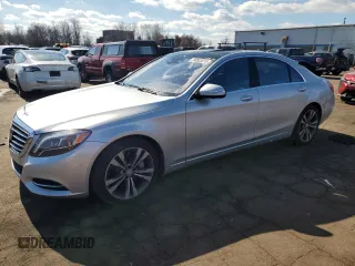 2016 Mercedes-Benz S-Class S 550 with VIN WDDUG8FB9GA221675, listed as a Copart auction lot 46803515 with 62,575 mi miles and Salvage Title. Bid and sale history available at carsss.com. Image 1.