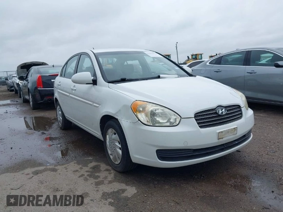 2009 Hyundai Accent Auto GLS with VIN KMHCN46C19U351198, listed as a IAAI auction lot 41896018 with 205,594 mi miles. Bid and sale history available at carsss.com. Image 1.