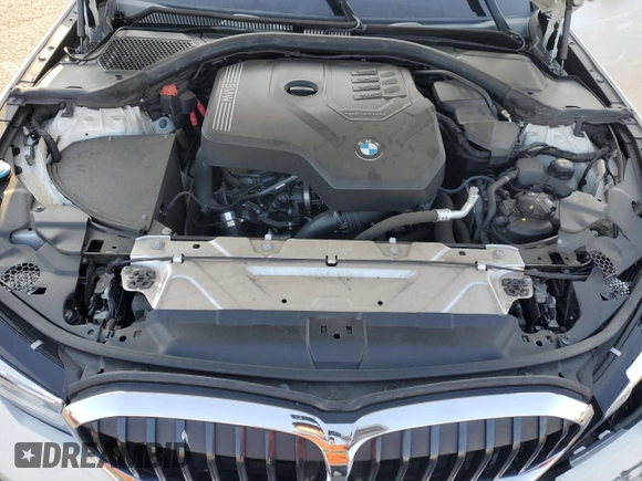2020 BMW 3 Series 330i with VIN 3MW5R1J04L8B21380, listed as a Copart auction lot 42872005 with 89,553 mi miles and Salvage Title. Bid and sale history available at carsss.com. Image 12.
