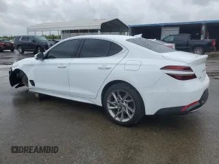 2022 Genesis G70 2.0T z VIN KMTG34TA1NU102975, wystawiony jako Copart lot #47460345 z przebiegiem 30 029 mil mil oraz Szkoda całkowita • Salvage title. Historia ofert i sprzedaży dostępna na DreamBid. Obrazek 2.