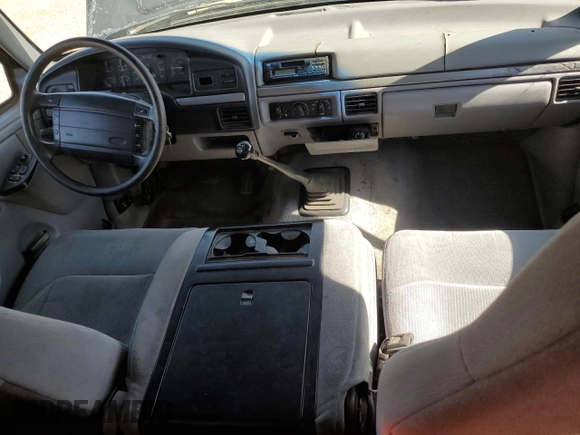 1995 Ford F-150 with VIN 1FTEX14H3SKC18836, listed as a Copart auction lot 54938525 with 335,443 mi miles and Salvage Title. Bid and sale history available at carsss.com. Image 8.
