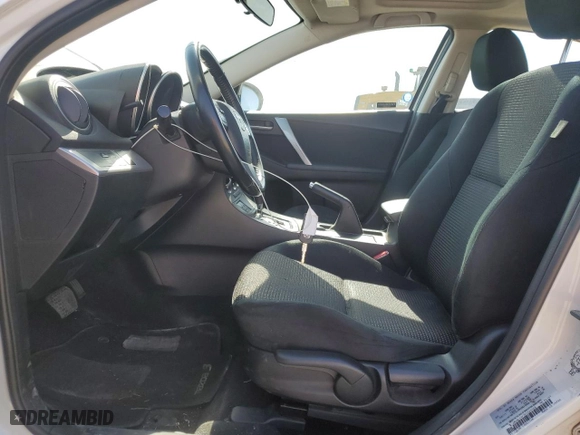2012 Mazda Mazda3 i Touring with VIN JM1BL1VF7C1523128, listed as a Copart auction lot 54184855 with 345,041 mi miles and Salvage Title. Bid and sale history available at carsss.com. Image 7.