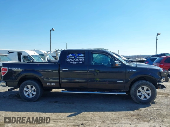 2012 Ford F-150 XL with VIN 1FTFW1ETXCFB11531, listed as a IAAI auction lot 41710325 with 167,337 mi miles. Bid and sale history available at carsss.com. Image 13.