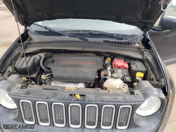 2018 Jeep Renegade Latitude with VIN ZACCJBBB4JPJ16055, listed as a Copart auction lot 44552465 with NaN miles and Salvage Title. Bid and sale history available at carsss.com. Image 11.