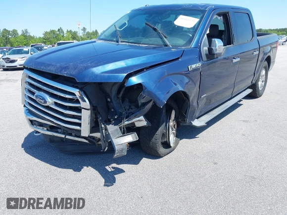 2015 Ford F-150 XLT with VIN 1FTEW1EP3FKF22540, listed as a IAAI auction lot 39565229 with 127,825 mi miles. Bid and sale history available at carsss.com. Image 6.
