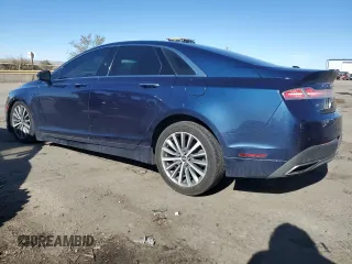 2017 Lincoln MKZ Select with VIN 3LN6L5C97HR662576, listed as a Copart auction lot 80925724 with 67,956 mi miles and Salvage Title. Bid and sale history available at carsss.com. Image 2.
