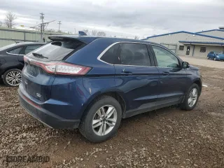 2017 Ford Edge SEL with VIN 2FMPK4J93HBB72705, listed as a Copart auction lot 50812645 with 133,043 mi miles and Salvage Title. Bid and sale history available at carsss.com. Image 3.