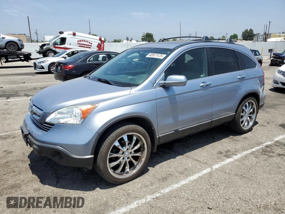 2007 Honda CR-V EX-L z VIN JHLRE48797C081268, wystawiony jako Copart lot #60927475 z przebiegiem 151 149 mil mil oraz Szkoda całkowita • Salvage title. Historia ofert i sprzedaży dostępna na DreamBid. Obrazek 1.